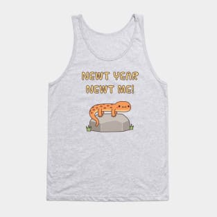 Newt Year Newt Me New Year Resolutions Funny Tank Top